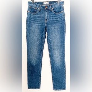 Madewell | High Rise The Slim Boy Jean Blue | 26
